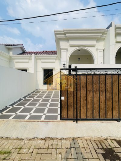 Fasad / Tampak Depan — Rumah 1 Lantai Dekat Stasiun Depok Lama